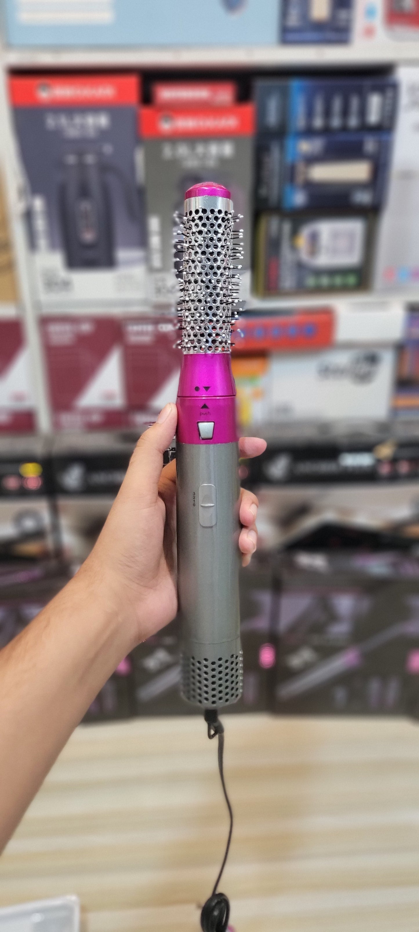 Imported 5-in-1 Hair Styler | Hair Straightner | Hair Curler | Hair Roller | Blower  | Dryer